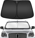 ARISMOTOR Windshield Sun Shade for Lincoln Navigator 2018-2025, Custom Fit Foldable Front Window Sunshade Sun Visor Protector, Block UV Rays Keep Your Car Cooler