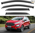 Window Visors Rain Guards for Ford EcoSport 2018 2019 2020 2021 2022, Out-Channel Window Vent Wind Deflectors Visors Shades for 18 19 20 21 22 EcoSport
