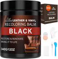Leather Scratch Repair Balm-Leather Color Restorer for Couches Leather Scratch Remover for Carseat Boots Leather Couch Scratch Repair Couches (Black)