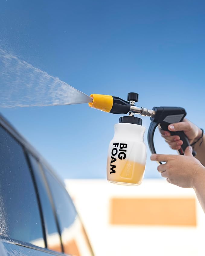 XPEL Big Foam Premium Foam Cannon - Eco-Friendly Efficient Car Detailing - Safe for Paint, Wax, Clear Coat, and Ceramic Coatings, Compatible Foam Soap
