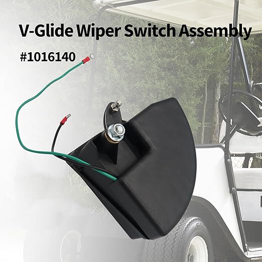 1016140 Golf Cart V-Glide Wiper Switch Assembly Compatible with Club Car DS 36V 1988-Up