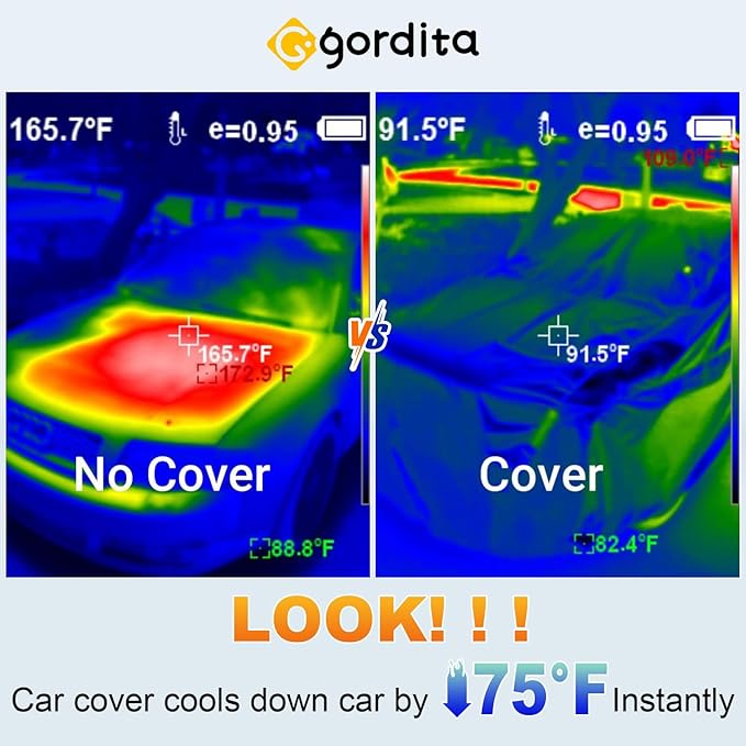 SUV Waterproof Car Covers for Automobiles All Weather Season UV Protection Snowproof Outdoor Full Cover Universal Fit SUV Up to 190’’