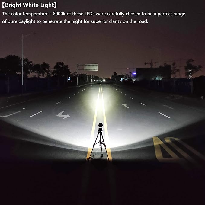 4 Inch Round Led Pod Lights, 60W Led Off Road Driving Fog Lights, Spot Auxiliary Bumper Light Bar Fit For 12V 24V Car Trucks Pickup ATV Boat Motorcycle (Pack of 2)