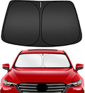 ARISMOTOR Windshield Sun Shade for Mazda CX-9 CX9 2016-2025, Custom Fit Foldable Front Window Sunshade Sun Visor Protector, Block UV Rays Keep Your Car Cooler