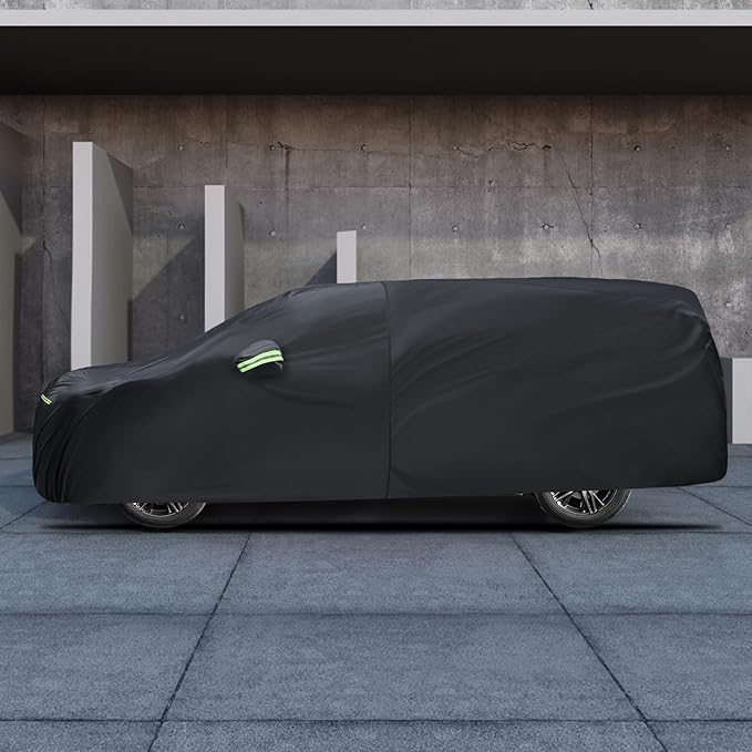 Car Cover Custom Fit for Honda Odyssey Minivan 1999-2025, Migaven Waterproof Full Exterior Cover Sun Rain Protection with Door Zipper and Cotton Lining