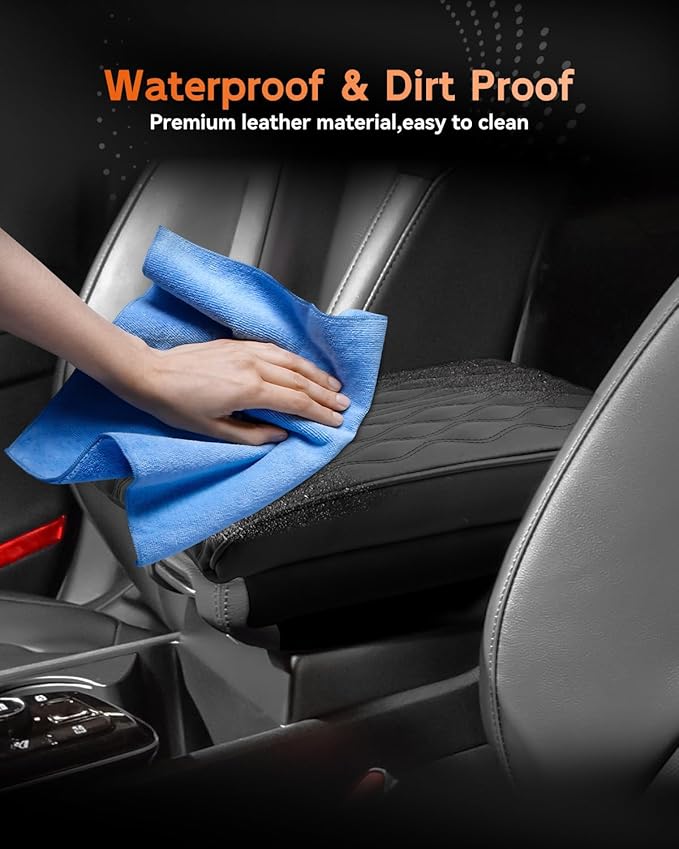 CDEFG for 2025 Kia Sportage Center Console Cover Armrest Box Cover for Sportage (LX, EX, X-Line, SX, SX Prestige, X-Pro, X-Pro Prestige) 2023 2024 2025 Accessories Arm Rest Protector