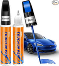 Car Paint Pen, Premium Car Scratch Remover, Precise Automotive Touch up Paint, Effective Sratch Repair Pen for Car, Car Paint Scratch Repair 2pcs(Blue Paint+Varnish)