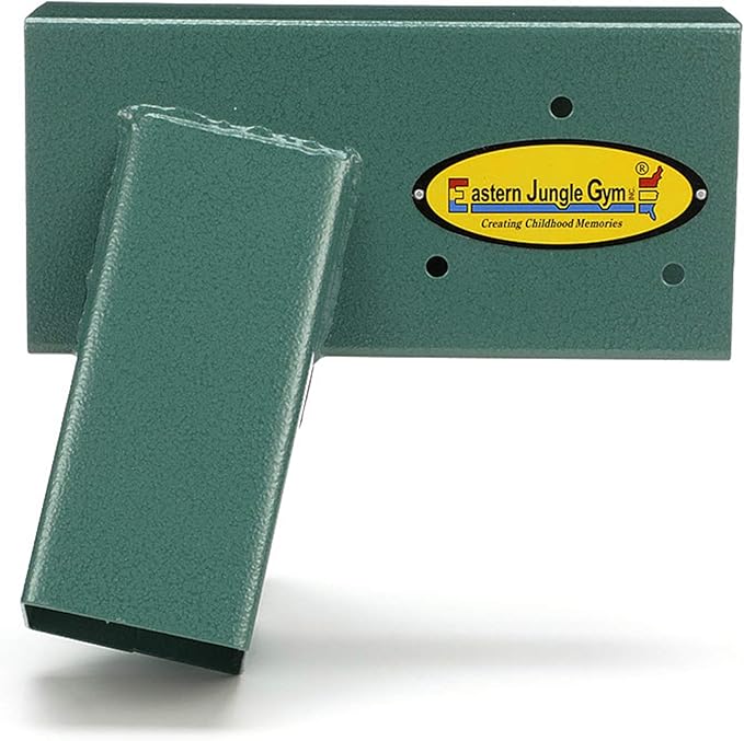 Eastern Jungle Gym Easy 1-2-3 A-Frame Swing Set Bracket Heavy Duty for EZ, Simple Install - DIY Swing Set Parts Green