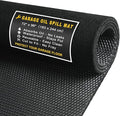 Golener Oil Spill Mat - Garage Floor Mat, Absorbent Oil Pad, Premium Maintenance Mat, Waterproof, Contain Liquid, Protect Garage Surface from Spill & Stain, Reusable, Washable, Durable, Black, 72”x96”