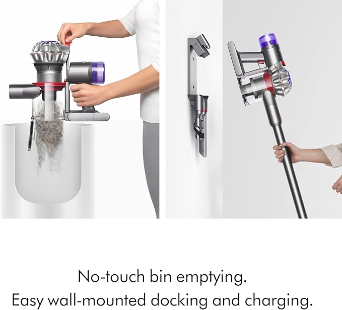 Dyson V8 Plus Cordless Vacuum, Silver/Nickel