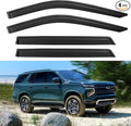 Window Visors Rain Guards for 2021 2022 2023 2024 2025 Chevy Tahoe, Out-Channel Window Vent Wind Deflectors Visors Shades for 21-25 GMC Yukon (Not for Yukon XL)