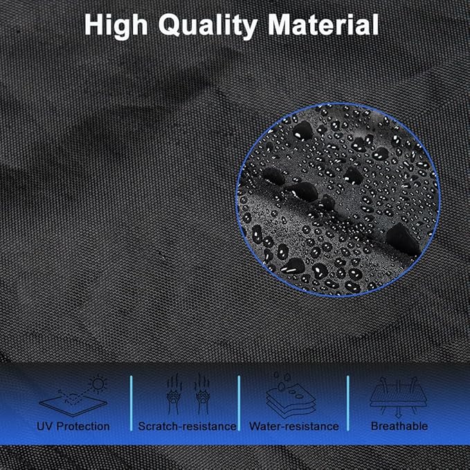 SUV Car Cover Custom Fit for Benz GLC, Waterproof All Weather Full Exterior Cover Rain Snow UV Protection Cover with Door Zipper
