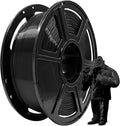 FLASHFORGE PLA Filament 1.75mm, 3D Printer Filament 1kg (2.2lbs) Spool, Dimensional Accuracy +/- 0.02mm, 3D Printing Filament Easy to Use and Fits for Most FDM 3D Printers (Black)