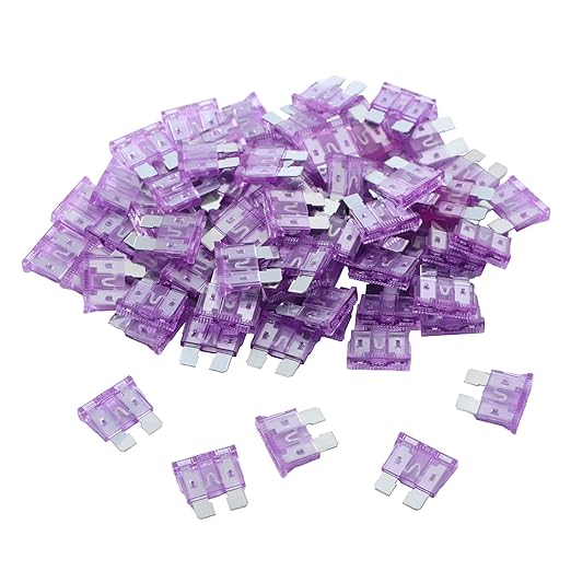 100 Pack Auto Fuses 35 AMP ATC/ATO Standard Regular Fuse Blade 35A Car Truck Boat Marine RV