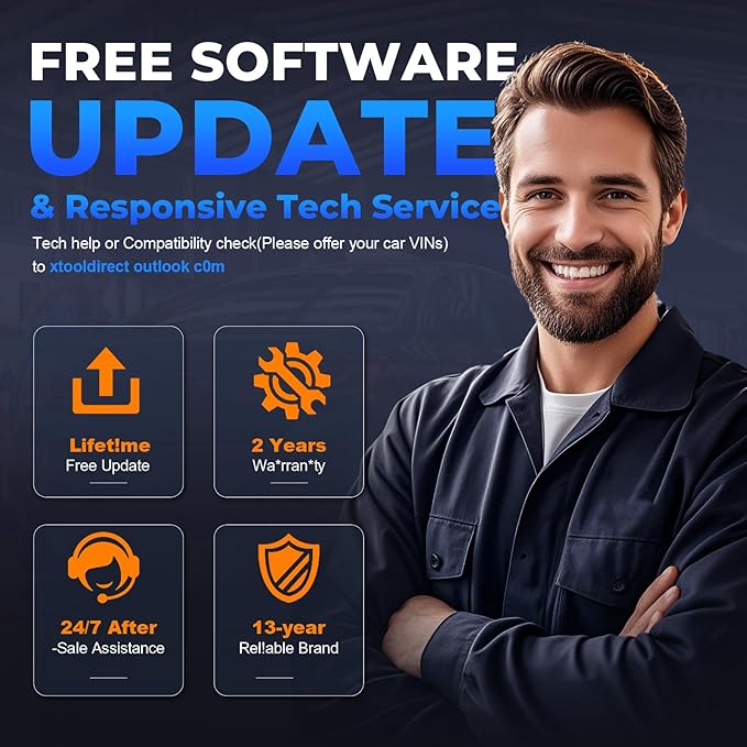 XTOOL D6 OBD2 Scanner, 2025 Full System Diagnostic Scanner for Car with 15 Resets, Oil Reset, ABS Bleed, Throttle Relearn, Crank Sensor Relearn, EPB, Free Update Scan Tool, Upgraded of D5S, FCA&CAN FD