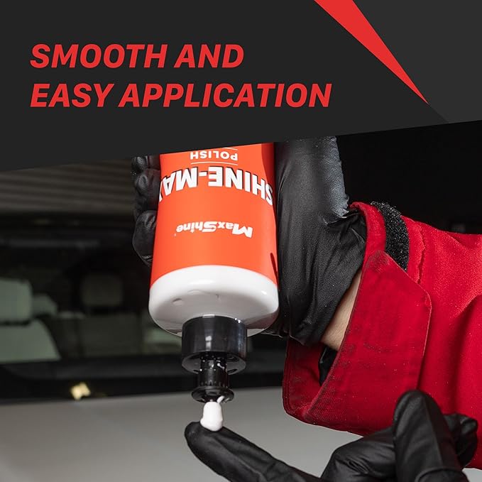 Maxshine Cut Max & Shine Max 16oz Kit – Fast-Cutting Compound & Ultimate Finishing Polish for Paint Correction, Scratch & Swirl Removal, Polishing & Protection – Auto Detailing Car Care Kit