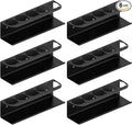 Touri 6 Pack Spray Can Holder for Garage and Workspace, Wall-Mounted Steel Aerosol Can Holder (30 Cans)