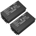EMITEVER Dimmable Led Driver, 2 Packs 60W AC 110V-277V to DC 24V Transformer, 5-in-1 Dimming: ELV/MLV/TRIAC / 0-10V / 1-10V / 10V PWM/Potentiometer, Waterproof IP67 and UL Listed,Class 2