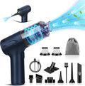 Handheld Car Vacuum Cleaner Cordless, High-Power Brushless 20000PA Mini Hand Held Vacuum Cleaner with 8 Multi-Functional Nozzle & 3 Replaceable Filters, Portable Car Vacuum for Office Pet Hair