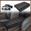 Muslogy Center Console Cover Extra Thick Armrest Pad Compatible with Honda CR-V 2023+ & CRV Hybrid Accessories Arm Rest Cushion Padding Anti-Scratch Middle Console Pad Leather Armrest Lid Protector