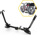 Saris SuperClamp G3 2-Bike Hitch Rack – Lightweight Platform Bike Carrier for Car, SUV, Truck – Tilting Design, Secure Wheel Clamping, Fits Road, Mountain, E-Bikes – 1.25" and 2" Hitch Receiver