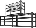 Storage Shelves 3PCS, Garage Shelving Heavy Duty 2640LBS Capacity, 48"L x 18"W x 60"H Adjustable Metal Shelving Organizer Wire Rack, 4 Tier Utility Shelf Unit for Pantry Closet Warehouse Organization