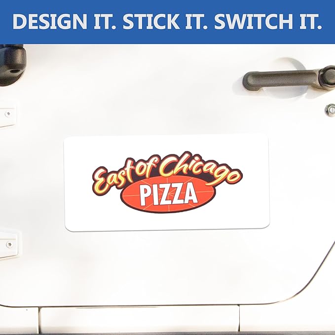 Custom Car Magnet Signs for Businesses (12"x24" Rectangle) 2 pk - Personalized Car Magnets for Advertising and Vehicle Promotion - Advertising Magnets for Cars Door - Professionally Printed