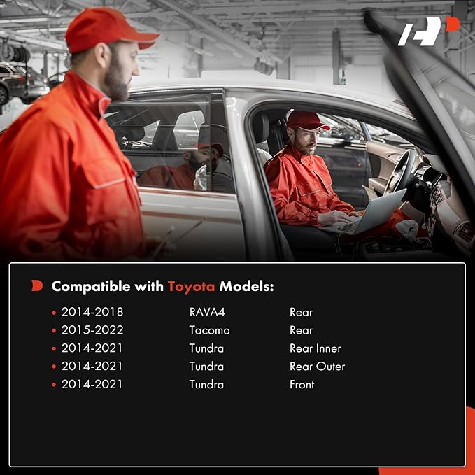 A-Premium Reverse Backup Parking Aid Assist Sensor Compatible with Select Toyota Models - RAV4 2014-2018, Tacoma 2015-2022, Tundra 2014-2021, Replace# 89341-0C010, 89341-0C020