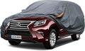 Premium Car Cover Custom Fit Lexus GX GX460 GX470 (2002-2025), 16 Layers Heavy Duty Car Cover Waterproof All Weather with Zipper Door for Sun Rain Snow Dust Uv Protection