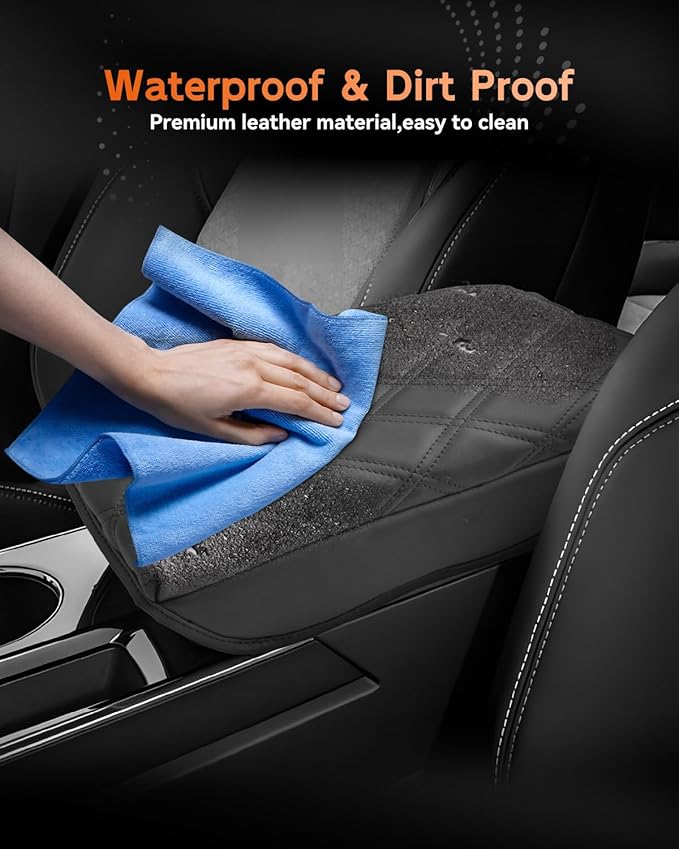 CDEFG for Chevrolet Equinox 2025 2026 Center Console Cover Armrest Box Cover for Chevy Equinox (LT, RS, Activ) Accessories Arm Rest Protector NOT for Equinox EV