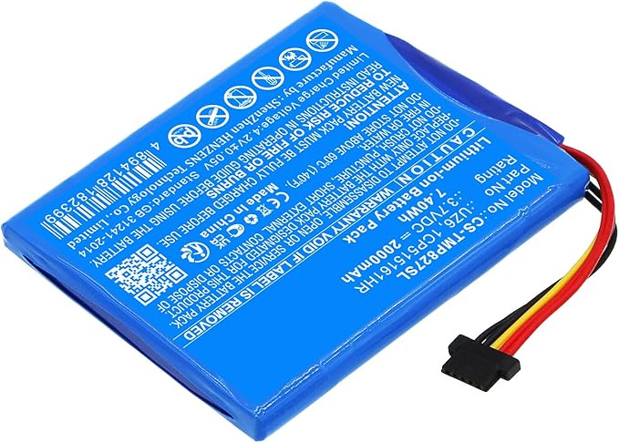 GPS Navigator Battery for Tomtom Pro 8270 Pro 8275 Bridge 4F173 UZ6 1CP515161HR