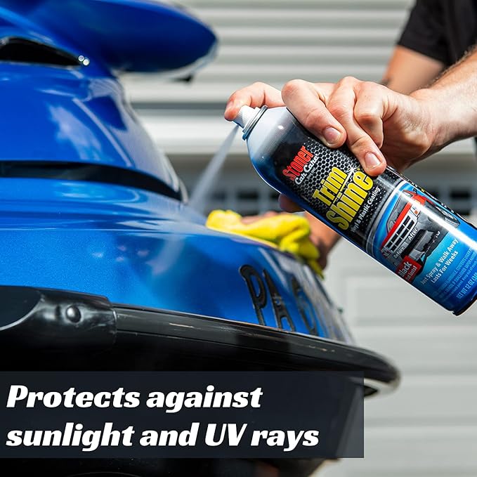 Stoner Car Care 91069 Trim Shine Plastic Vinyl Rubber Dressing, 5-Gallon