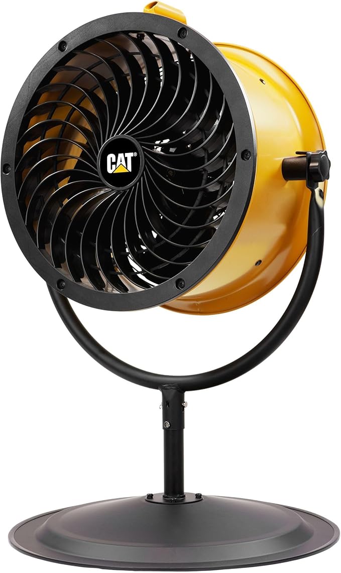 CAT Caterpillar® 14" HVPD-14AC HIGH VELOCITY PEDESTAL DRUM FAN, YELLOW