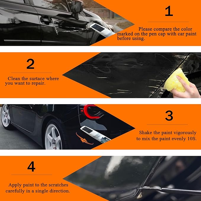 Sapphire Blue Pearl(WCH) Touch Up Paint Compatible with SUBARU, Car Paint Pen Scratch Repair Two-In-One Touch Up Paint, Premium Car Scratch Remover for Deep Scratches