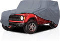 USCarCover 5 Layer All Weather Protection, Breathable Car Cover for Jeep TJ 1997-2006 SUV 2-Door Pollution, Dust, Sun, Snow, Rain