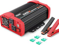 1000W Car Power Inverter, DC 12V to AC 110V Car Inverter with Dual AC Outlets and Dual 3.1A Quick Charging USB Port Car Adapter