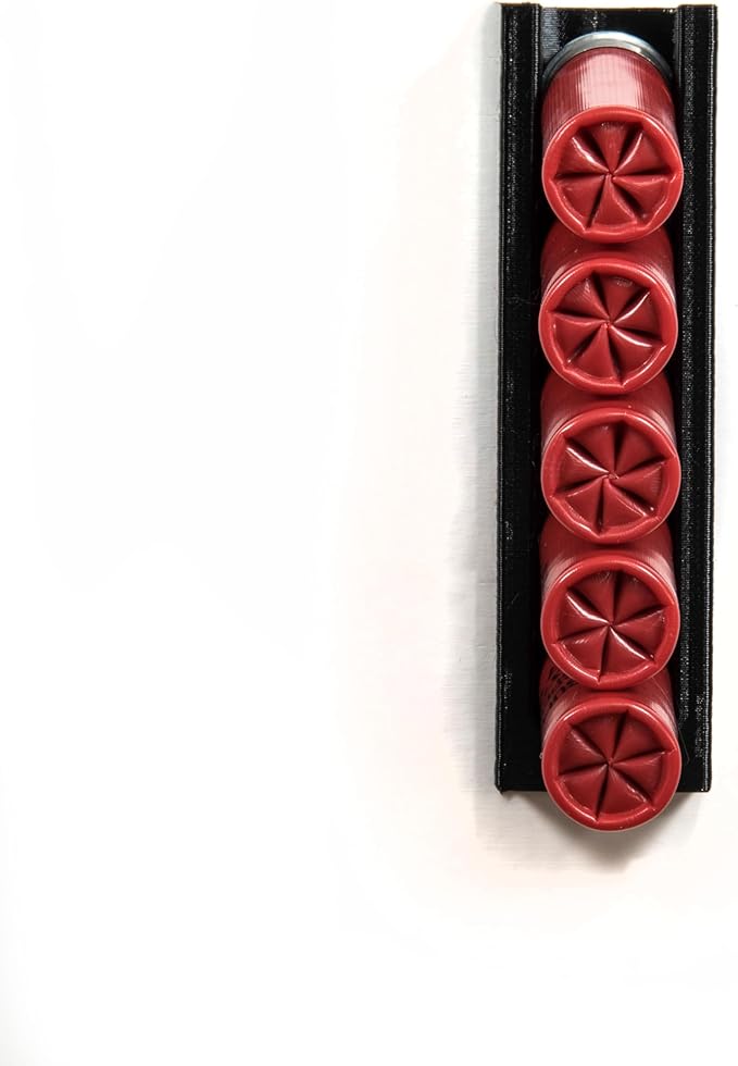 Spartan Mounts Shotgun Shell Storage Solution | Safe Gun Room Display Storage Organization Man Cave Husband Military Police Home Self Defense 12 20 410 Gauge