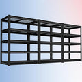PrimeZone Heavy Duty Garage Shelving 5 Tier Heavy Duty Storage Shelves Adjustable Industrial Metal Wire Shelf Unit for Garage,Basement,Pantry,Warehouse,Commercial,36" W X 16" D X 72" H 3Pack