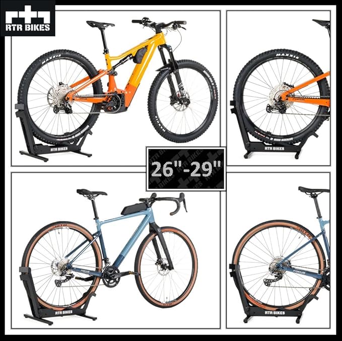 Brutus Professional standing Bike Stand - Ideal for your garage, home or bike shop