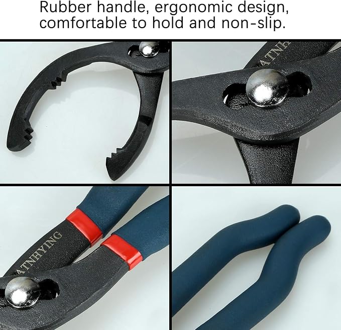 Large Adjustable Oil Filter Wrench, Universal Oil Filter Removal Tool, 16 Inch