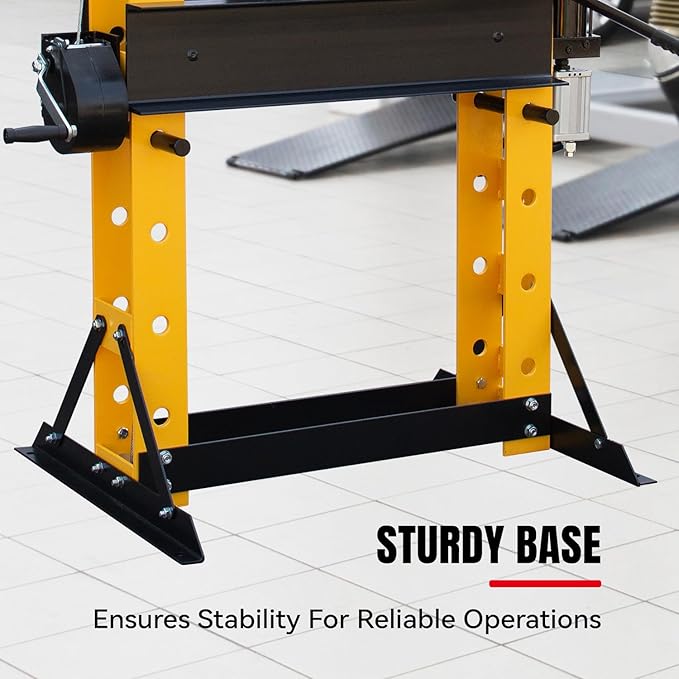 50T Hydralic Shop Press H-Frame Garage/Shop Floor Press with Floor Press Plates