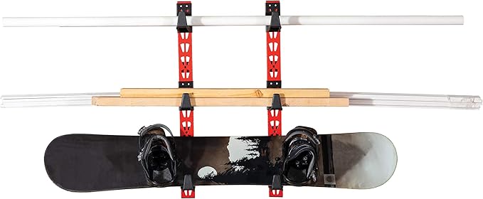 CRAFTSMAN 6-Arm, 10-Inch Deep Cantilever Rack Workshop for Wood, Lumber or Pipe Storage System, Arms Feature Anti-Marring Rubberized Coating and Roll Stops, 150-pound Capacity