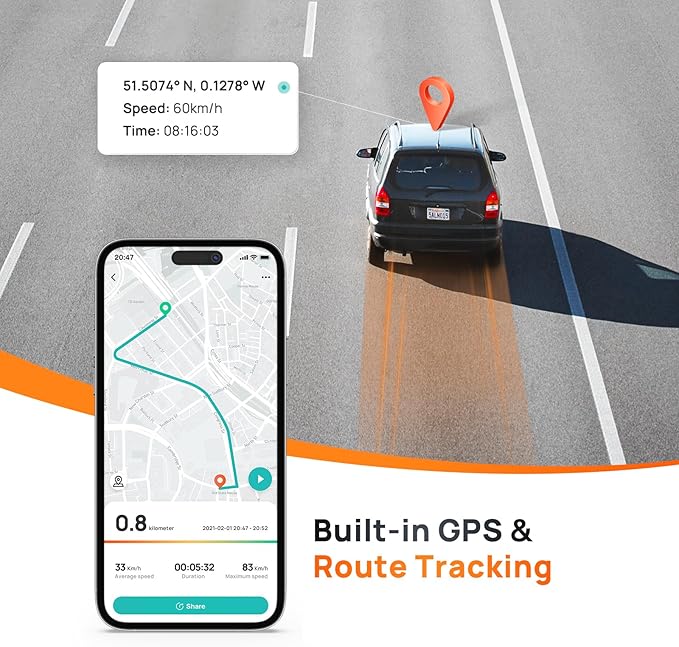 70mai Dash Cam M500, 2.7K Dash Cam Front, Dash Camera for Cars Built in eMMC 128GB, GPS, ADAS, Dashcam with HDR Night Vision,170° FOV, Parking Monitor, G-Sensor, Time-Lapse, App&WiFi, Voice Control