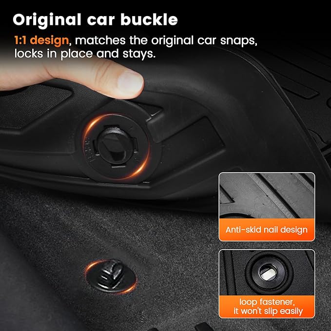 KMF Custom Fit Floor Mats for Lexus RX 2025 2024 2023 Accessories RX350 RX350h RX500h (NOT RX450h+ PHEV), All Weather TPE Waterproof Car Floor Liners,Front Rear 2 Row, Anti-Slip Deep Grooves Car Mats