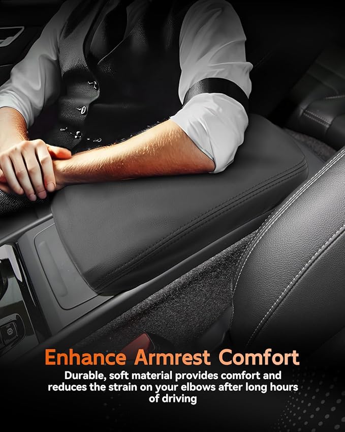 CDEFG for XC40 C40 2019-2025 Center Console Cover Armrest Cover for Volvo XC40/ C40 (Core, Plus, Ultra) 2020 2021 2022 2023 2024 2025 Accessories Arm Rest Protector