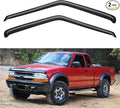 Window Visors Rain Guards for 1994-2004 Chevrolet S10/GMC Sonoma, Out-Channel Window Vent Wind Deflectors Visors Shades for 1995-2005 S10 Blazer/S15 Jimmy, 1996-2000 Isuzu Hombre, 2PCS