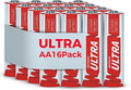 BEVIGOR Lithium Batteries AA, AA Batteries 16Pack, 3500mAh 1.5V AA Lithium Battery, Double A Battery, Longer Lasting AA Batteries for Trail Camera, Flashlight, Toys, Remote Control【Non-Rechargeable】