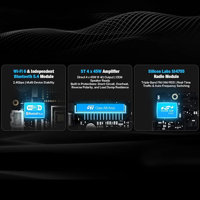 Eonon Car Stereo for BMW E46 M3/328i /330Ci/325i/325xi/328i/328xi/330i/330xi Wireless CarPlay Android Auto Head Unit, 9 Inch Touchscreen Radio, Bluetooth, AM/FM, SWC, GPS Navigation,E46A13