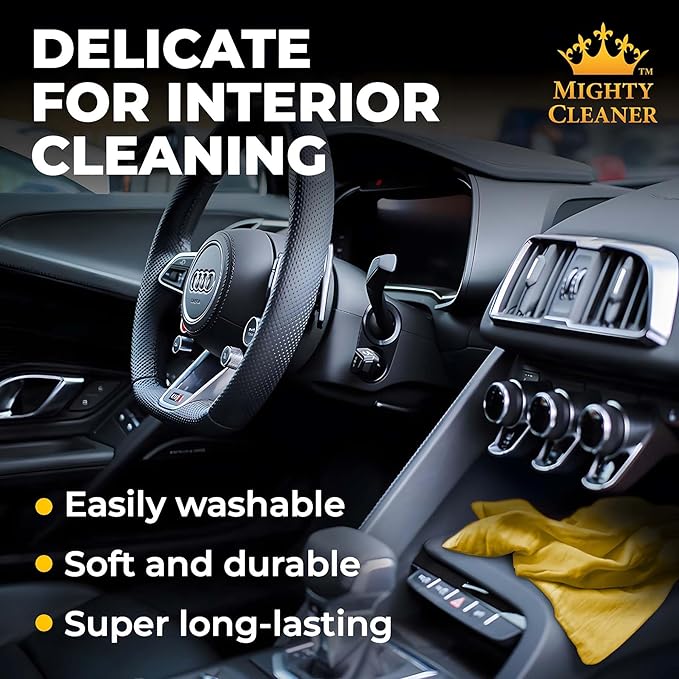 Premium 2pk +1 Free Shammy Cloth for Car Drying (26"x17") - Super Absorbent Chamois Towel - Reusable & Scratch-Free Shammy - Soft Drying Towels