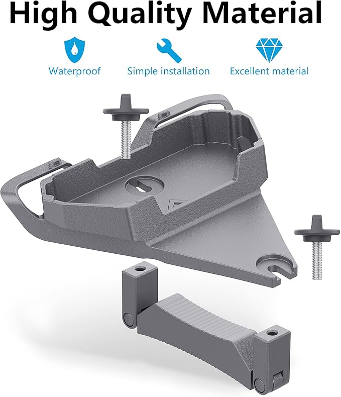 Starlink Mini Mount for Roof Rack & Car Dash, Adjustable Starlink Mini Dishy Compatible with RV, Caravan, Vans | Stable Signal & Waterproof Design